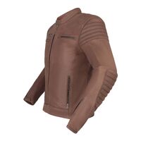 Richa Charleston Leather Jacket - Mahogany Brown (50)