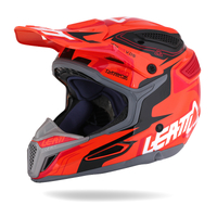 Leatt V05 GPX 5.5 Helmet - Orange/Black/Red