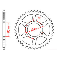 MTX 501 Steel Rear Sprocket #630 (11-098)