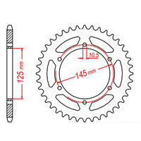 MTX 855 Steel Rear Sprocket #520 (11-1M1)