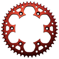 MTX 210 Zero Aluminium Rear Sprocket #520 - Red (11A-KAE-RED)