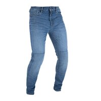 Oxford AA Mens Slim Jean - Mid Blue (Short)