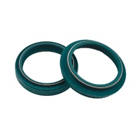 SKF - Seals Kit (oil - dust) SHOWA 43 mm GREEN COLOUR  (20)