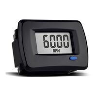 TRAIL TECH TTO PANEL - TACH / HOUR METER - BLK