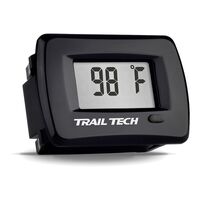 Trail Tech TTO Panel Temperature Meter 8mm Radiator Fin - Black