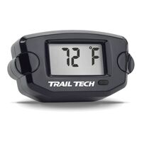 Trail Tech TTO Temperature Meter 7mm Radiator Fin - Black