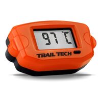 Trail Tech TTO Temperature Meter 7mm Radiator Fin - Orange
