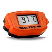 Trail Tech TTO Temperature Meter 19mm Hose - Orange