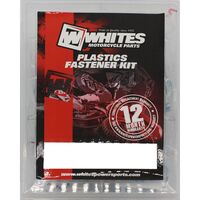 WHITES PLASTICS FASTENER KIT SUZ RMZ250 07-09