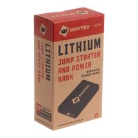 Whites Lithium Jump Starter & Power Bank 138mm x 75mm x 17mm